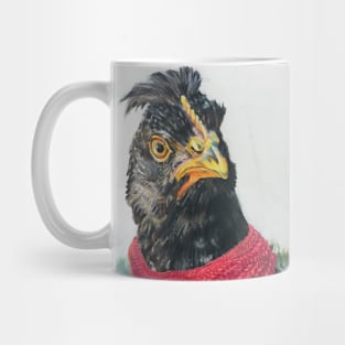 Tomatillo the Olive Egger Chicken, Holiday Style Mug